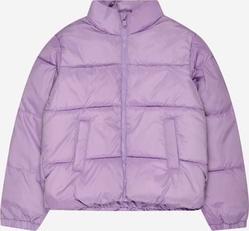 Veste mi-saison KIDS ONLY en violet : devant