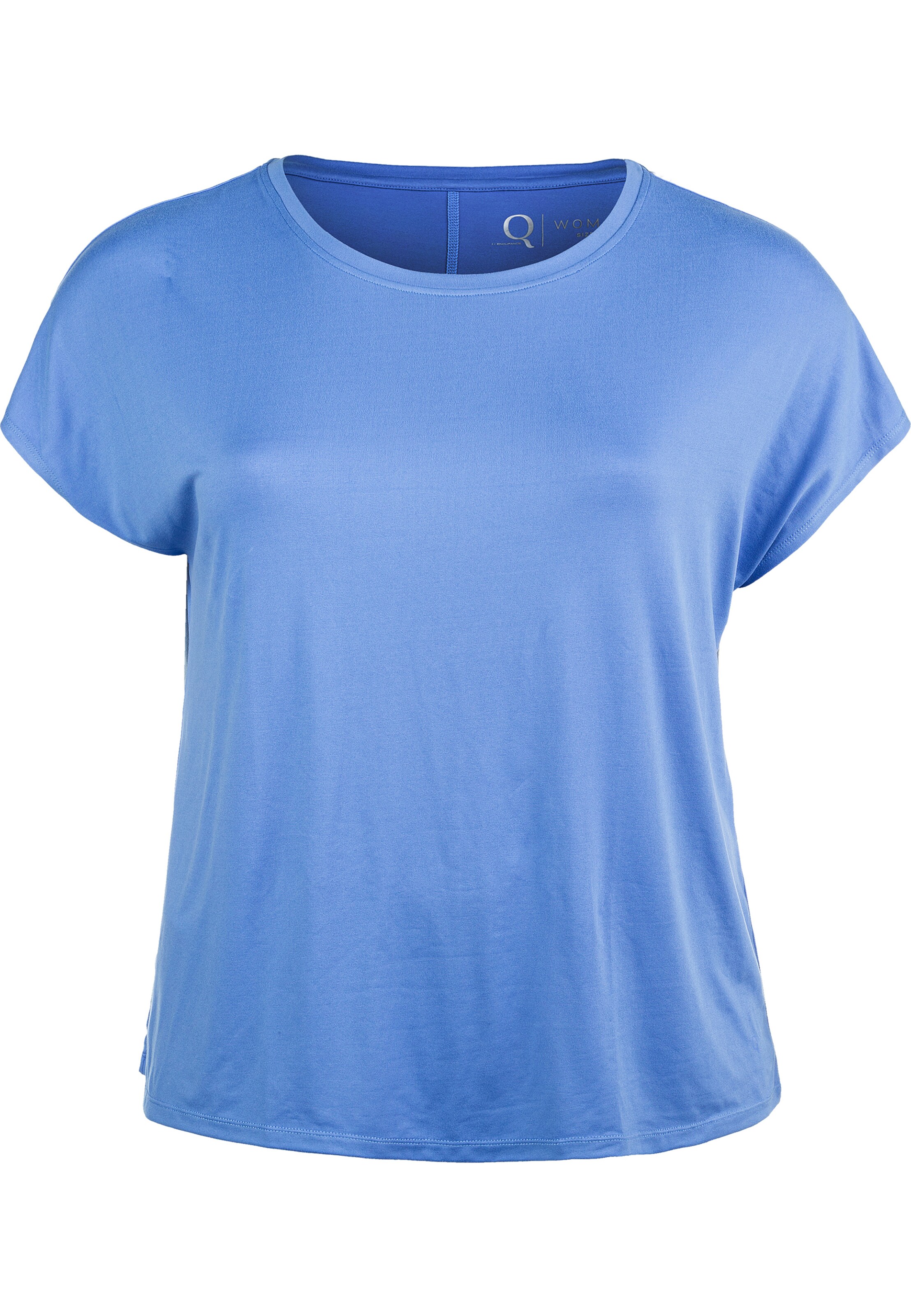 Q by Endurance Performance Shirt 'Jenirei' in Blue: front