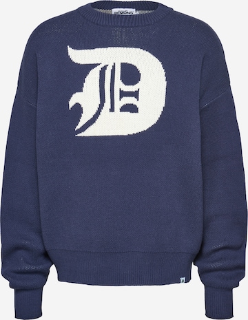 Bless my Demons exclusive for ABOUT YOU - Sudadera 'FLOCCUS' en azul: frente