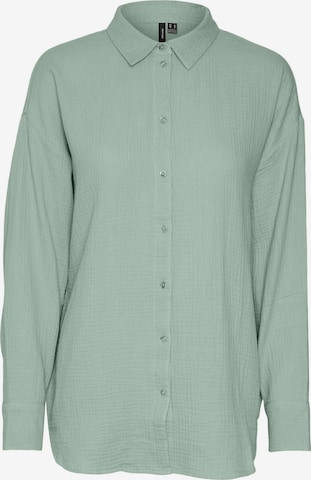 VERO MODA Blouse 'VMNatali' in Green: front