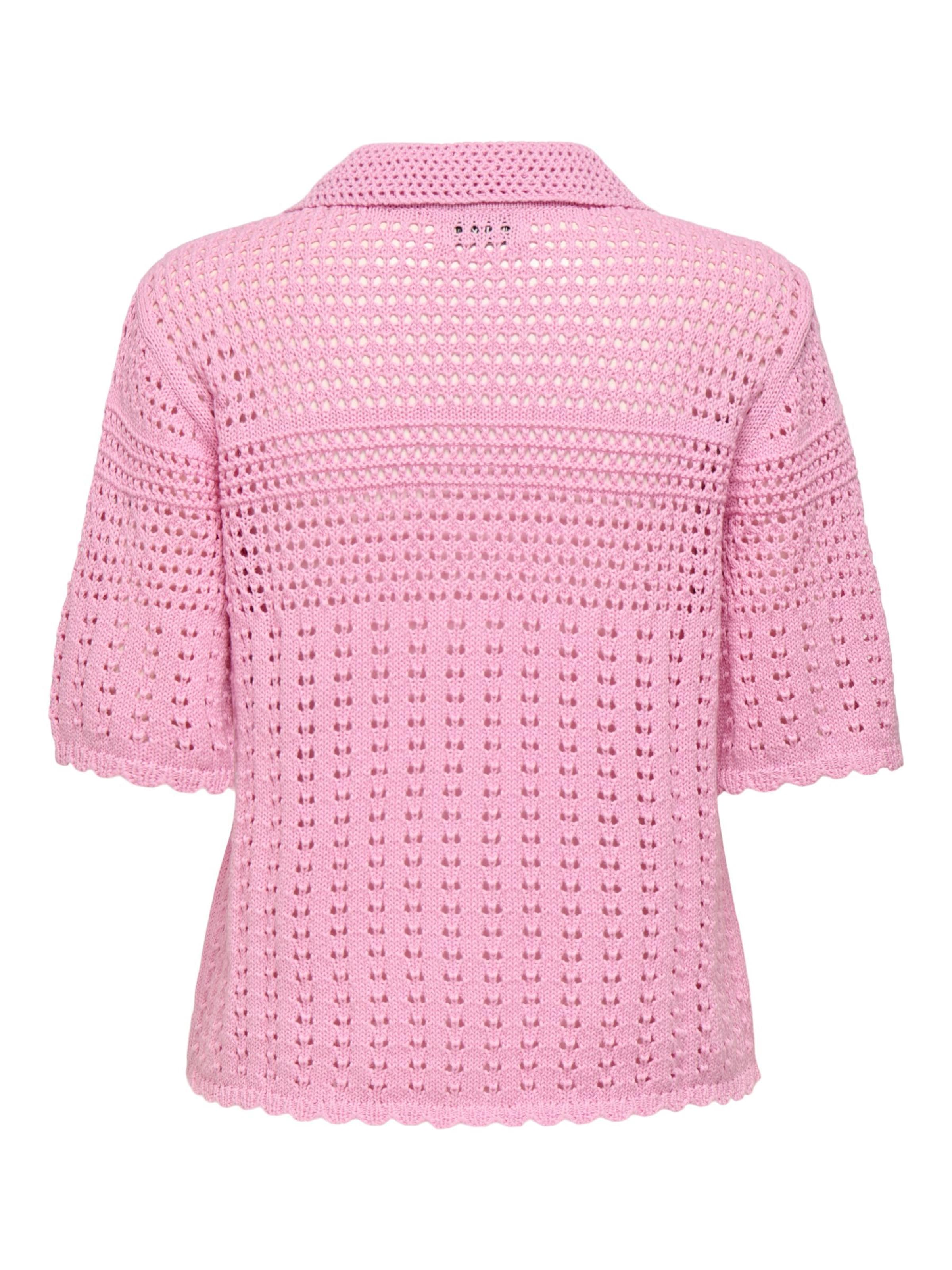 JDY Knit Cardigan 'JDYRobin' in Pink