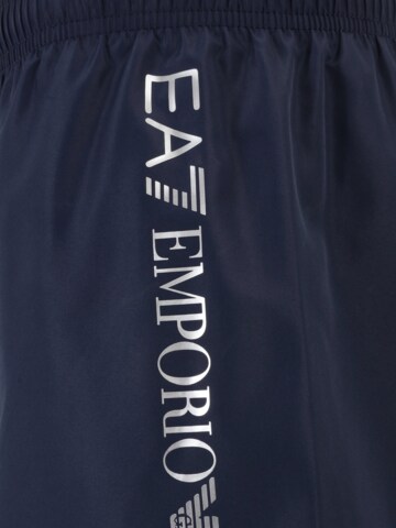 Shorts de bain EA7 Emporio Armani en bleu