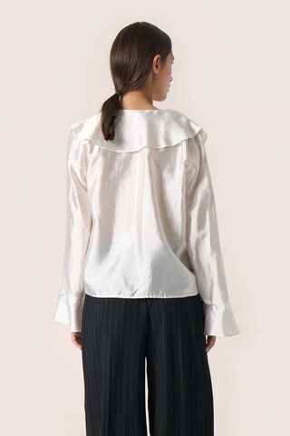 Chemisier 'Karolina' SOAKED IN LUXURY en blanc