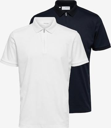 SELECTED Shirt 'Fave' in Blue: front
