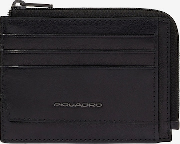 Piquadro Wallet in Black: front