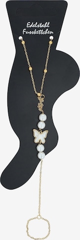 Akzent Foot Jewelry 'Daisy, langlebig' in Gold: front