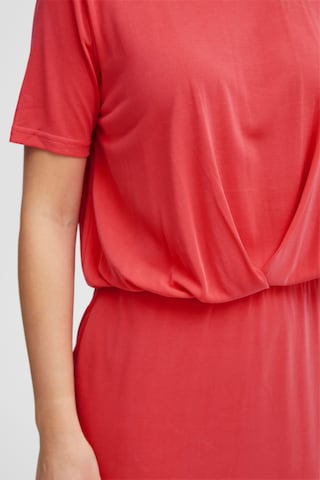 Fransa Summer Dress 'Frzenia' in Red
