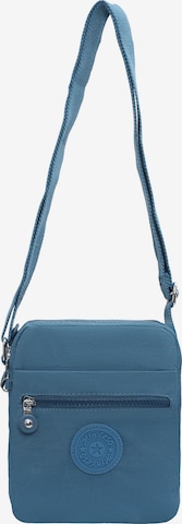 Mindesa - Mala de ombro em azul: frente