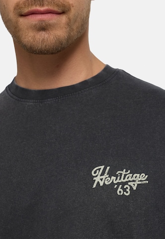 INDICODE JEANS Shirt 'INHeritage' in Grey