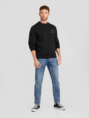 BOSS Sweatshirt 'C-Soleri' in Schwarz