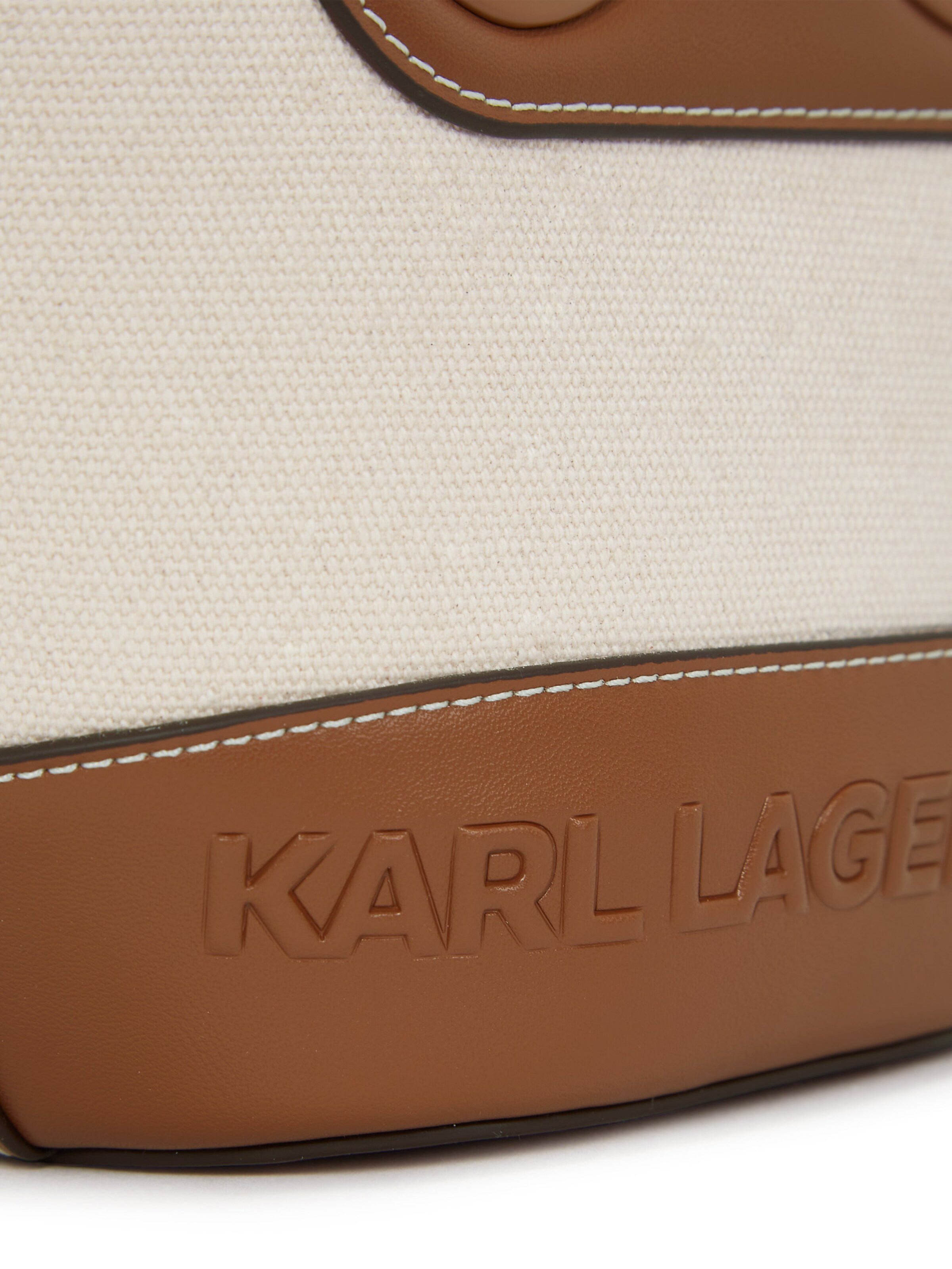Karl Lagerfeld Handtasche in Beige