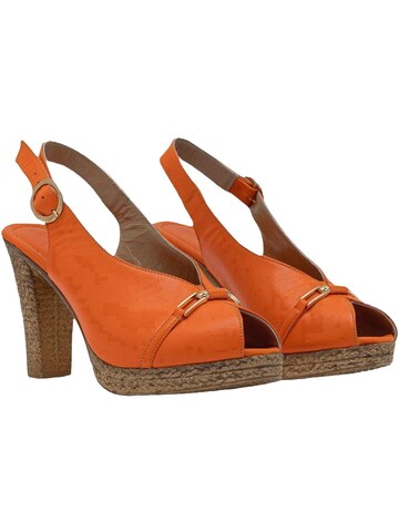 Limoya Slingpumps 'Bernis' in Oranje