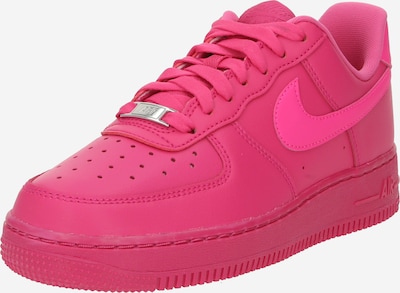 Nike Sportswear Zemie brīvā laika apavi 'AIR FORCE 1 07', krāsa - rozā / neona rozā, Preces skats