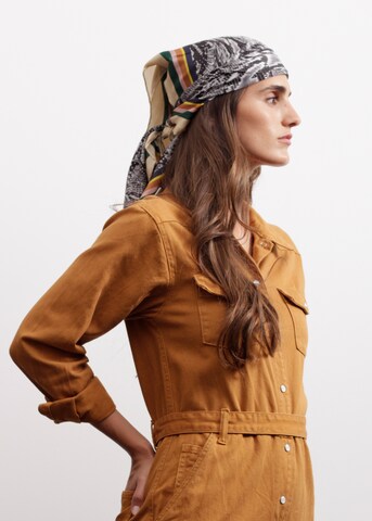 Foulard CODELLO en gris : devant