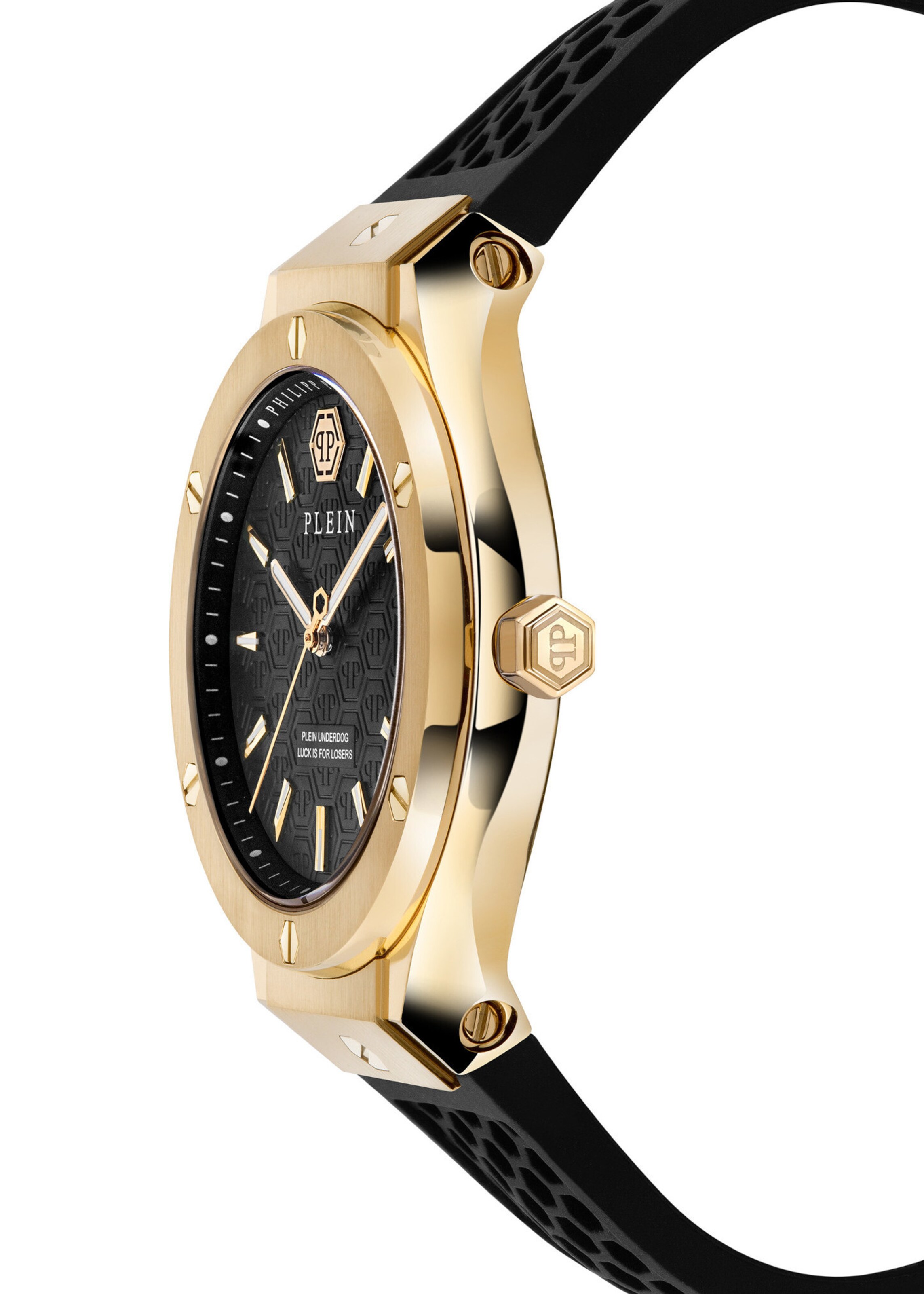 Orologio analogico 'Underdog' di Philipp Plein Watches in nero