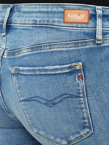 REPLAY Bootcut Jeans 'NEW LUZ' i blå