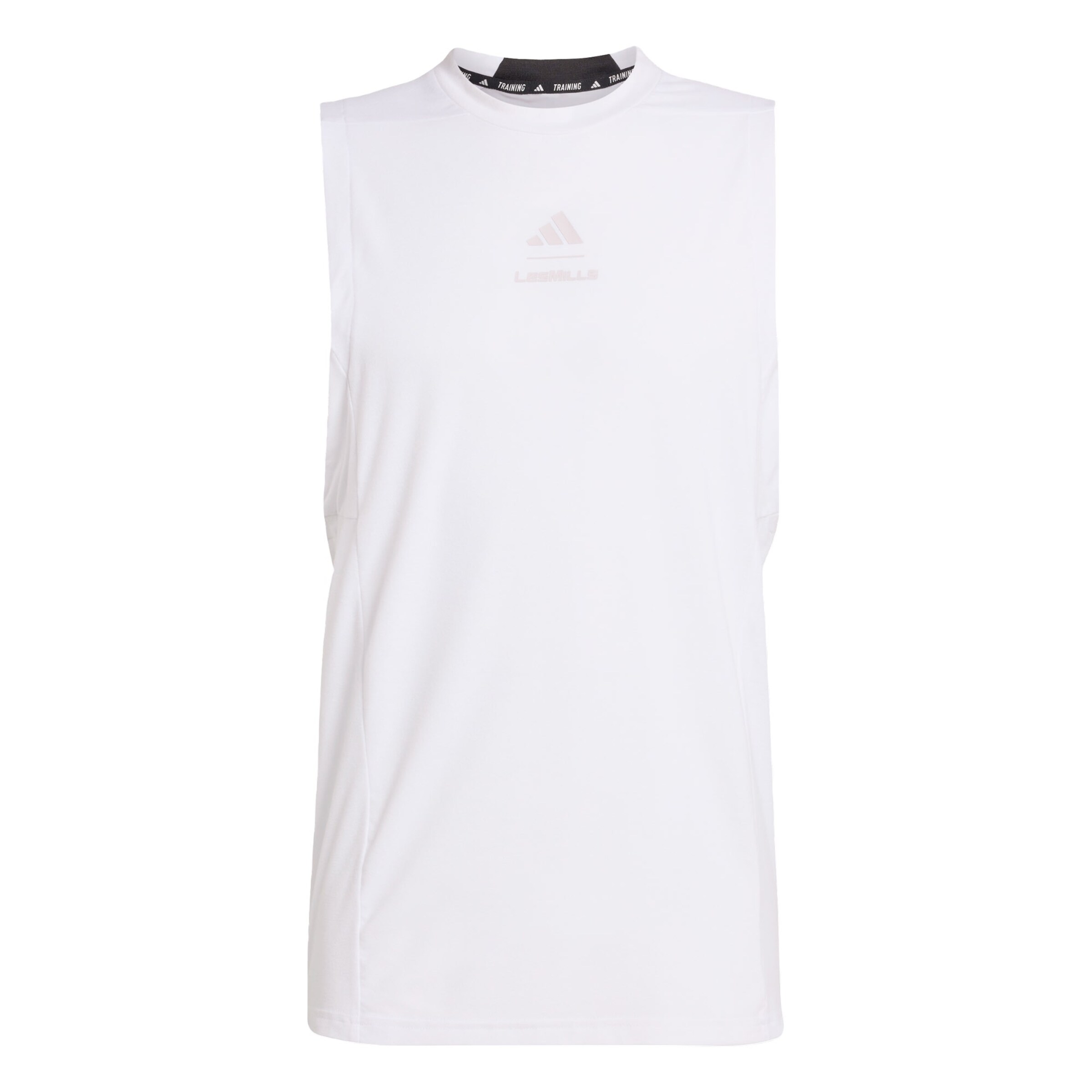 ADIDAS PERFORMANCE - Camiseta funcional 'Les Mills' en blanco: frente
