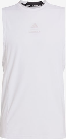 ADIDAS PERFORMANCE Performance shirt 'Les Mills' in White: front