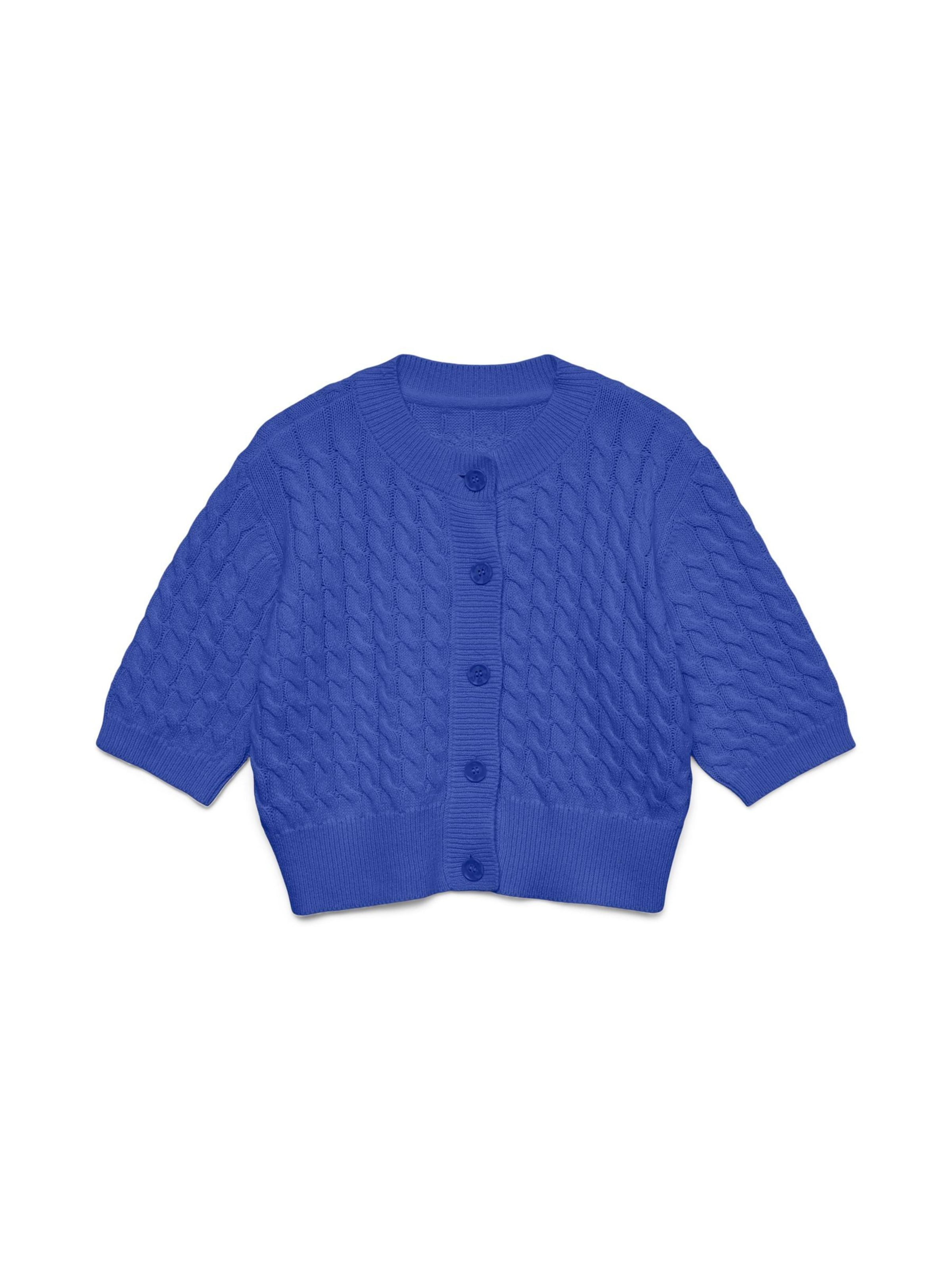 VERO MODA Strickjacke 'VMMITZI' in indigo, Produktansicht