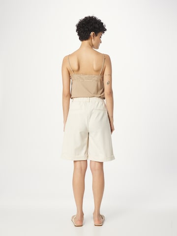 Wide Leg Pantalon à pince 'Milena' Fransa en beige