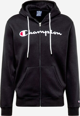 juoda Champion Authentic Athletic Apparel Džemperis: priekis