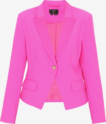 Blazer faina en rose : devant
