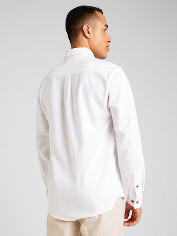 anerkjendt Regular Fit Hemd 'LEIF' in Weiß