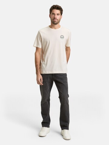 TOM TAILOR T-Shirt in Braun