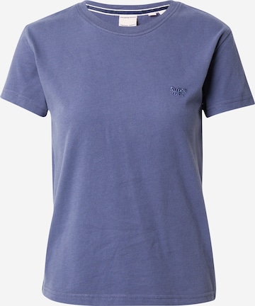 T-shirt 'ESSENTIAL' Superdry en bleu : devant