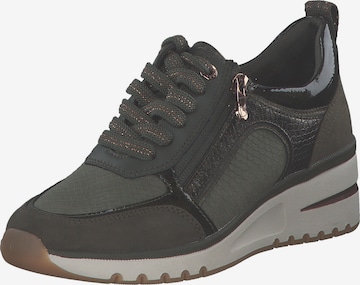 MARCO TOZZI Sneakers laag '23767' in Groen: voorkant