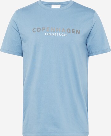 Lindbergh T-Shirt 'Copenhagen' in Blau: Vorderseite