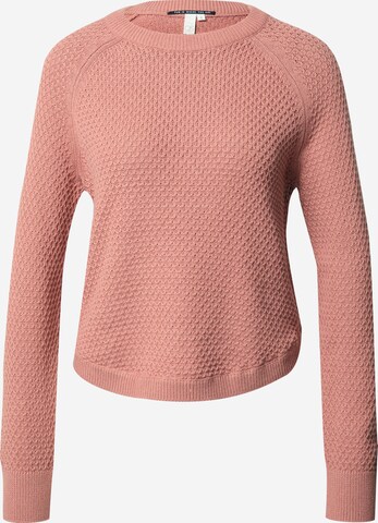 Pull-over QS en rose : devant