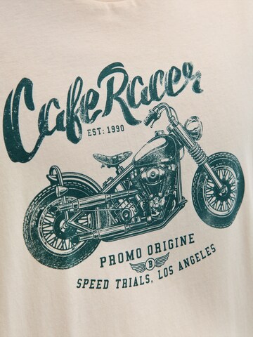 JJ Rebel Majica 'JREBMATHEO' | bež barva