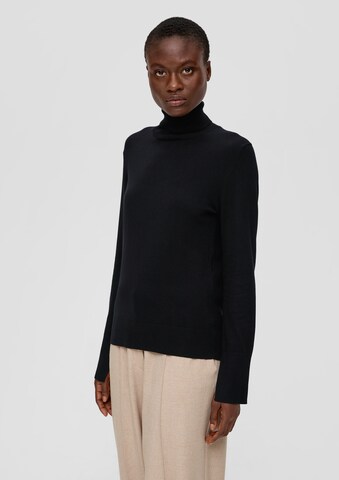 Pull-over s.Oliver BLACK LABEL en noir : devant