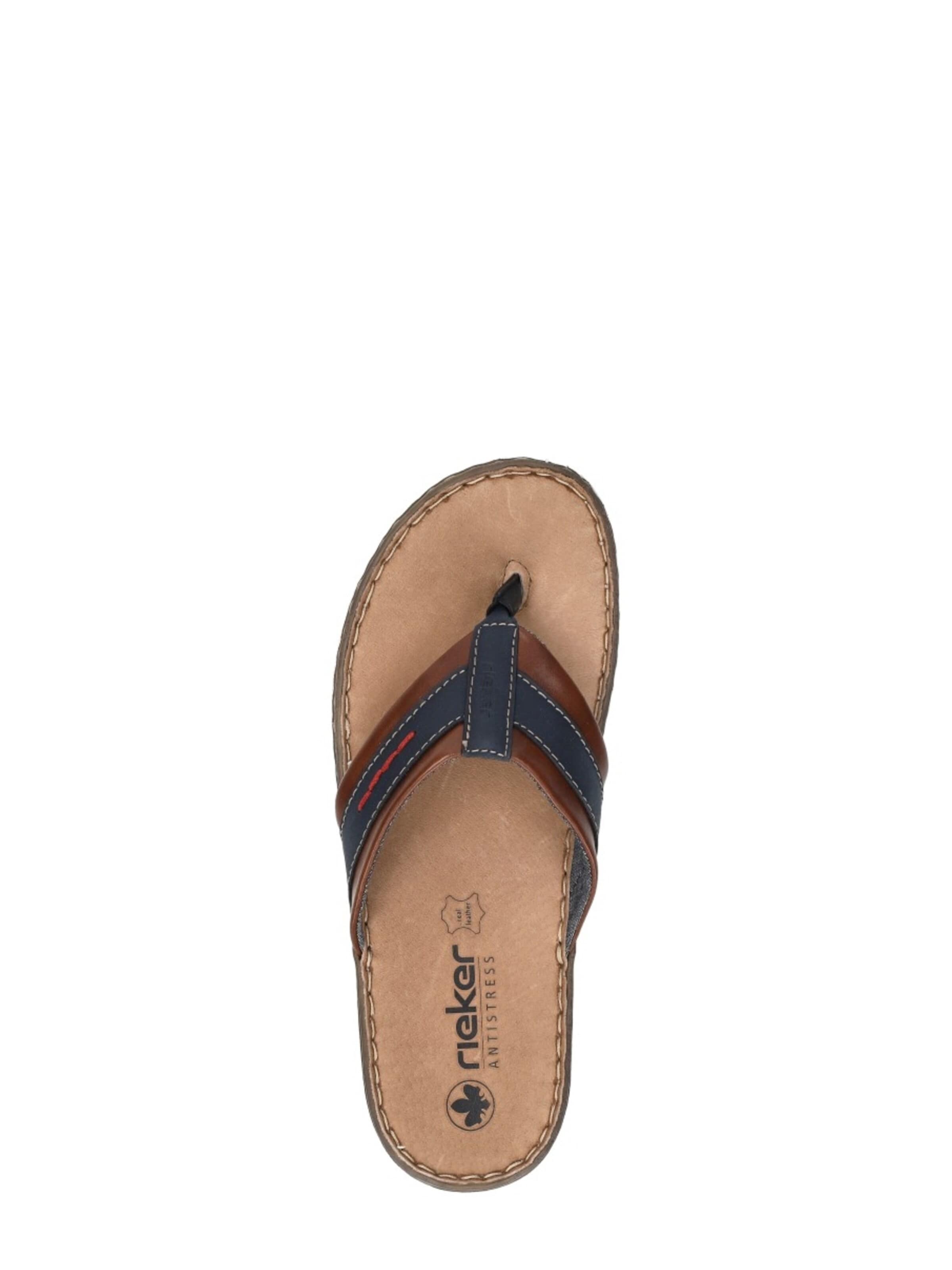 Rieker Huisschoen 'Heren slippers' in Bruin