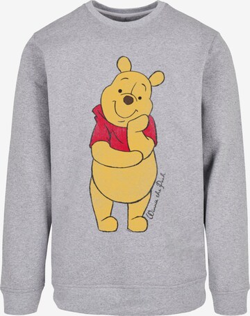 ABSOLUTE CULT Sweatshirt 'Winnie The Pooh' in Grey: front