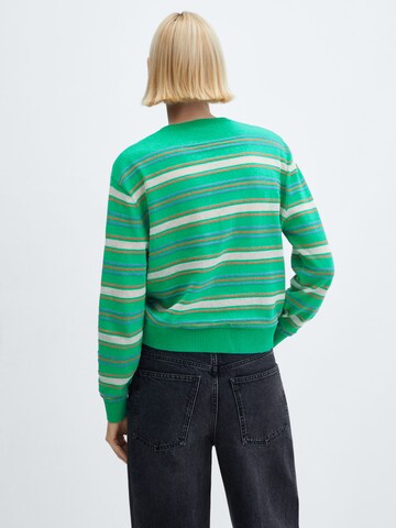 MANGO Sweater 'Malbo' in Green