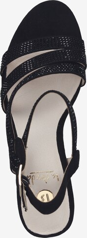 LA STRADA Strap Sandals in Black