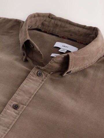 Next Regular fit Overhemd in Bruin
