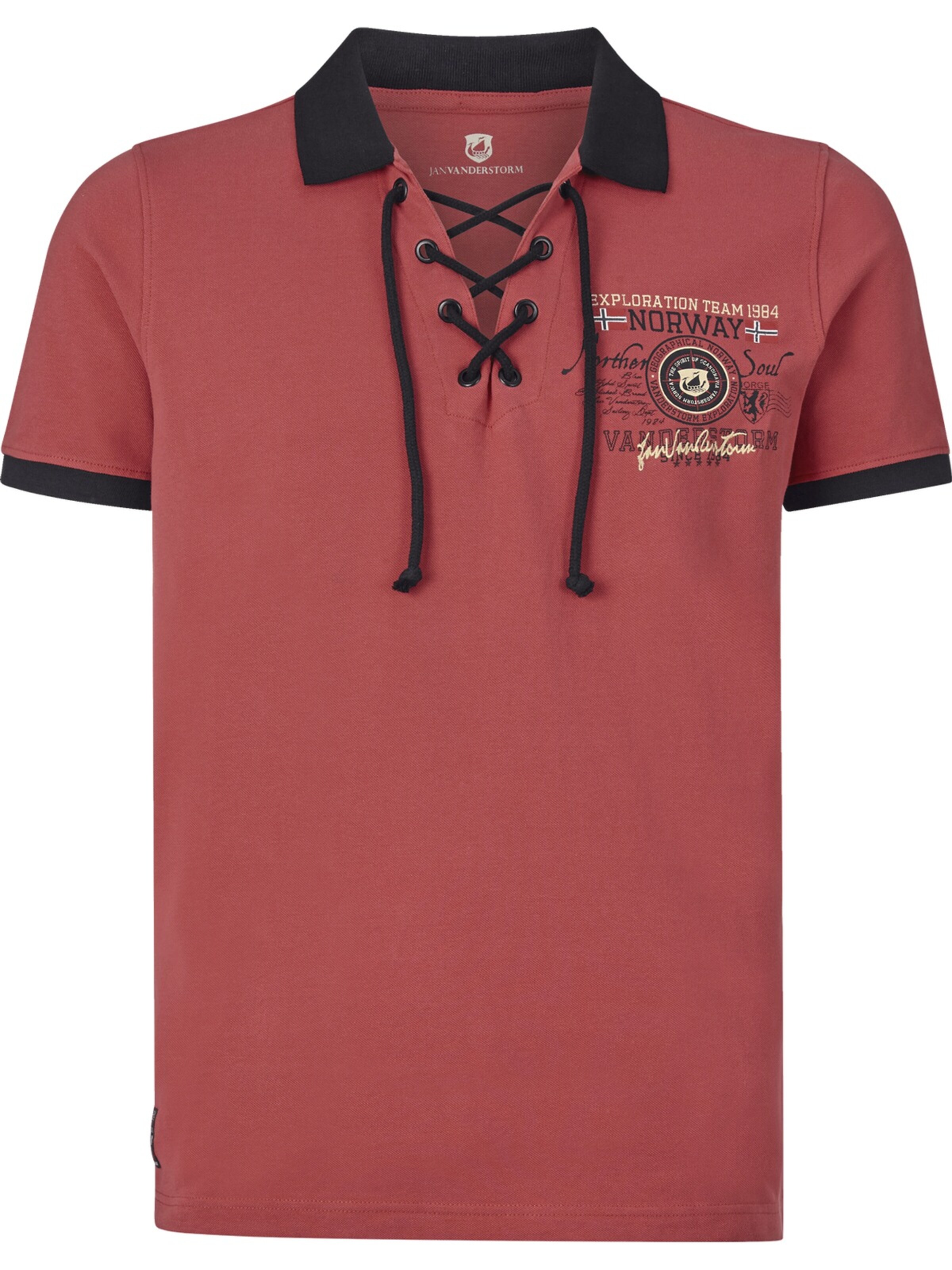 Jan Vanderstorm Shirt ' Eljar ' in Red