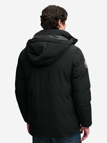 Superdry Winterparka 'City Parka SDM5012434A' in Zwart