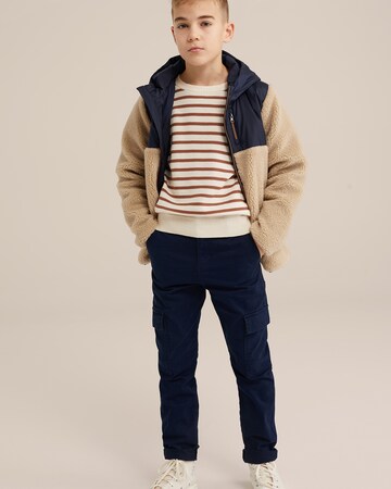 WE Fashion Between-season jacket in Beige
