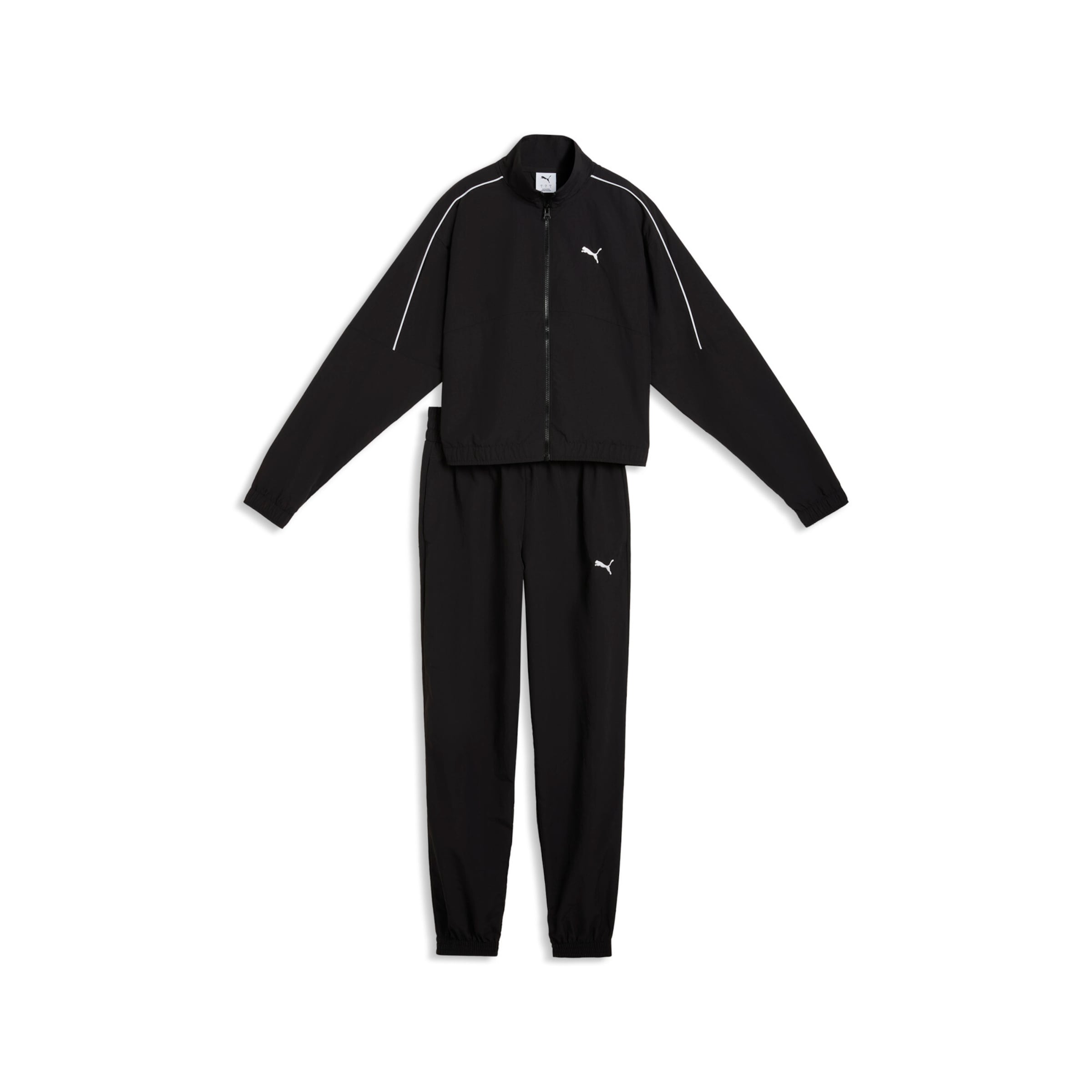 PUMA Tracksuit in 140 in Black / White, Item view