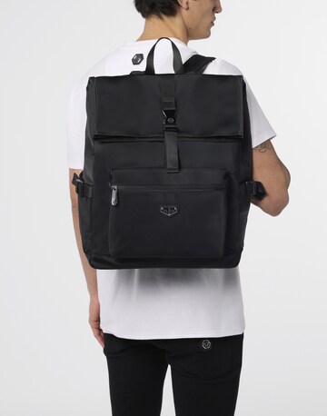 Philipp Plein Rucksack in Schwarz: Vorderseite