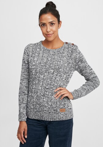 Pull-over 'Phia' Oxmo en bleu : devant