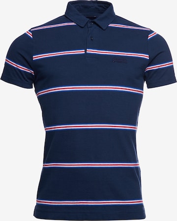 Superdry Poloshirt in Blau: predná strana