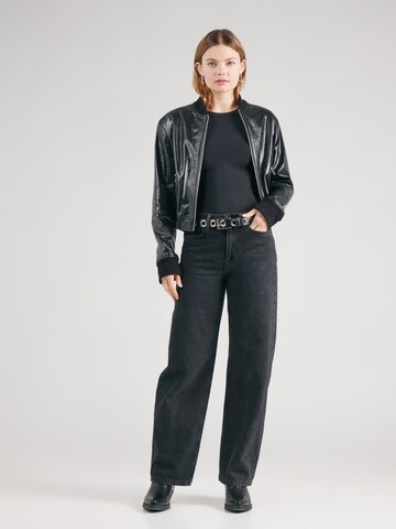Lindex Shirt bodysuit in Black