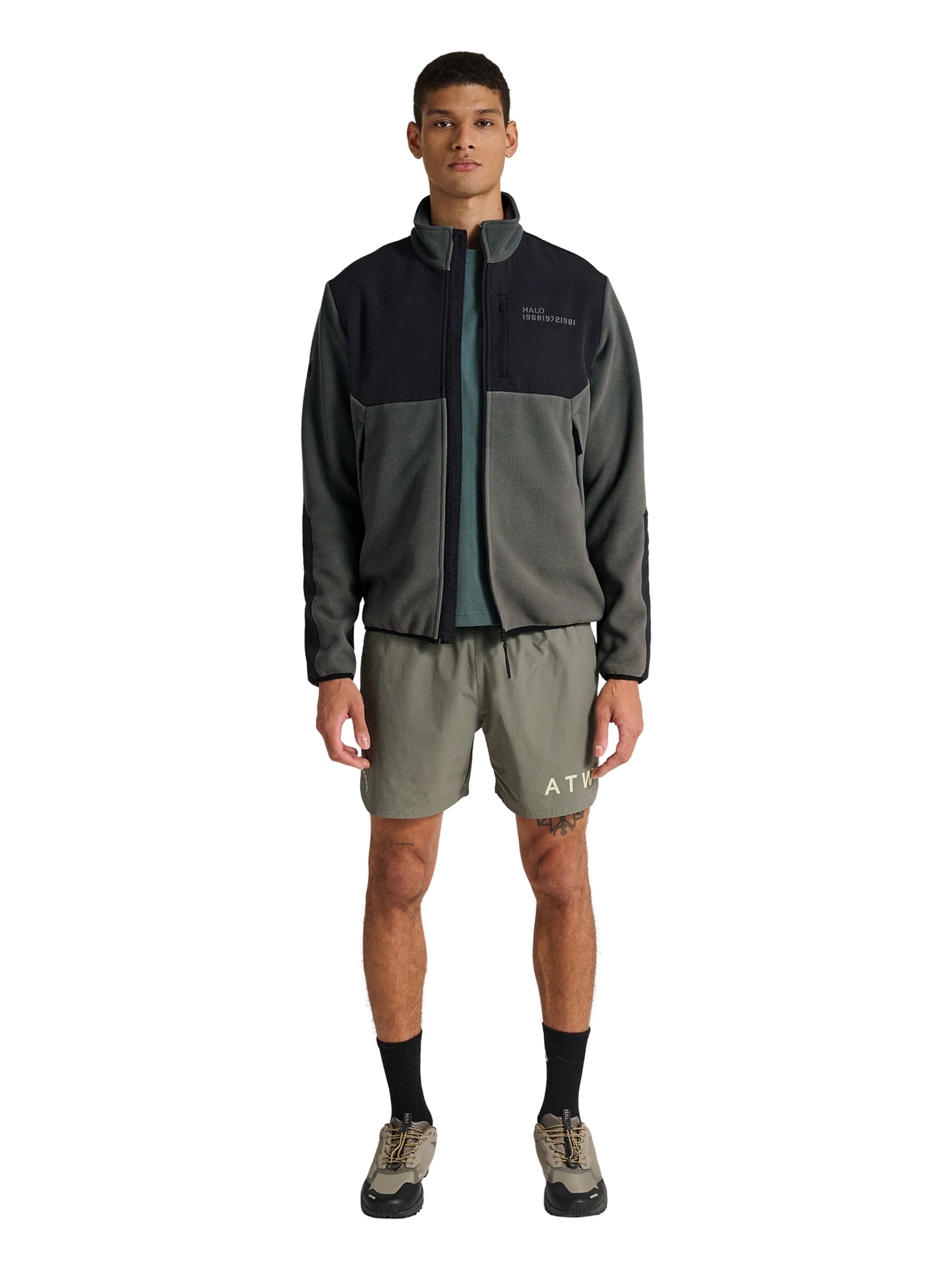 Veste mi-saison HALO en gris