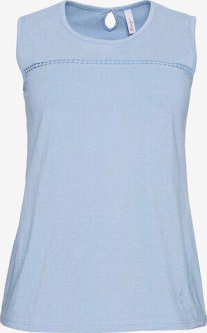 SHEEGO Top in Blue: front