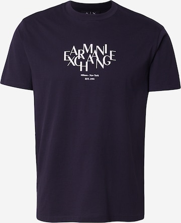 ARMANI EXCHANGE Bluser & t-shirts i blå: forside